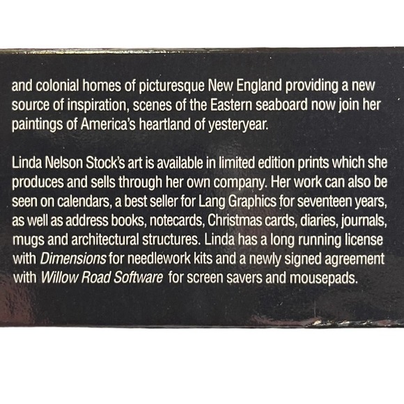 Linda Nelson Stocks Deluxe Puzzle Set Three 500 Piece Jigsaw Puzzles SEALED 1999 - Picture 9 of 14